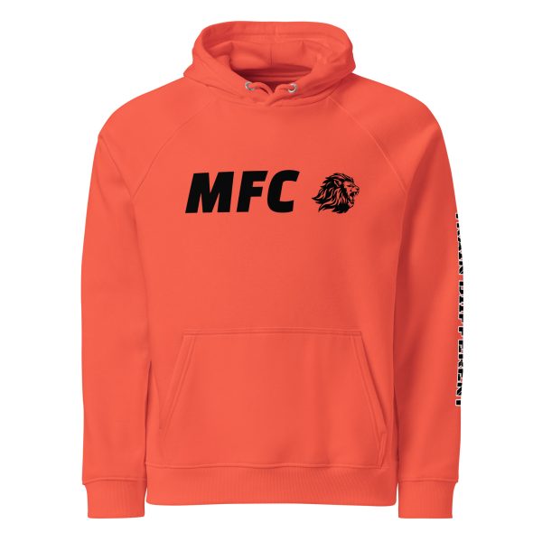 Unisex eco raglan hoodie - Image 4