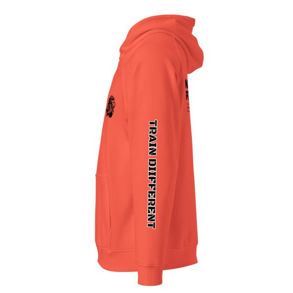 Unisex eco raglan hoodie - Image 5