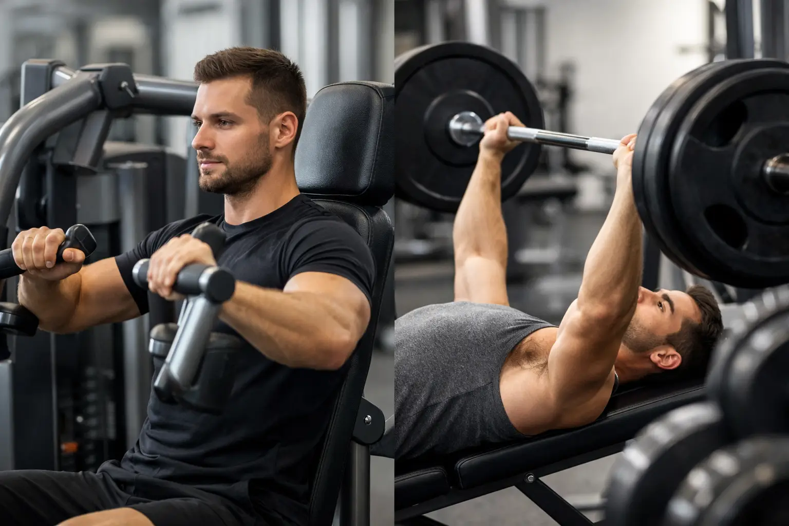 Gym Machines Versus Free Weights for Real Strength